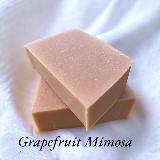 Grapefruit Mimosa Handmade Soap