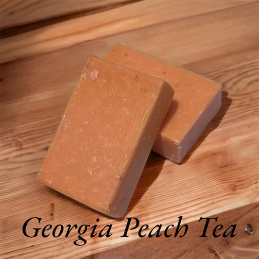 Georgia Peach Tea Handmade Soap